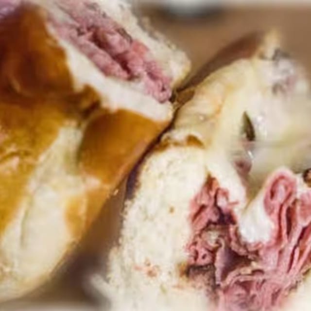Hot Pastrami Sub.