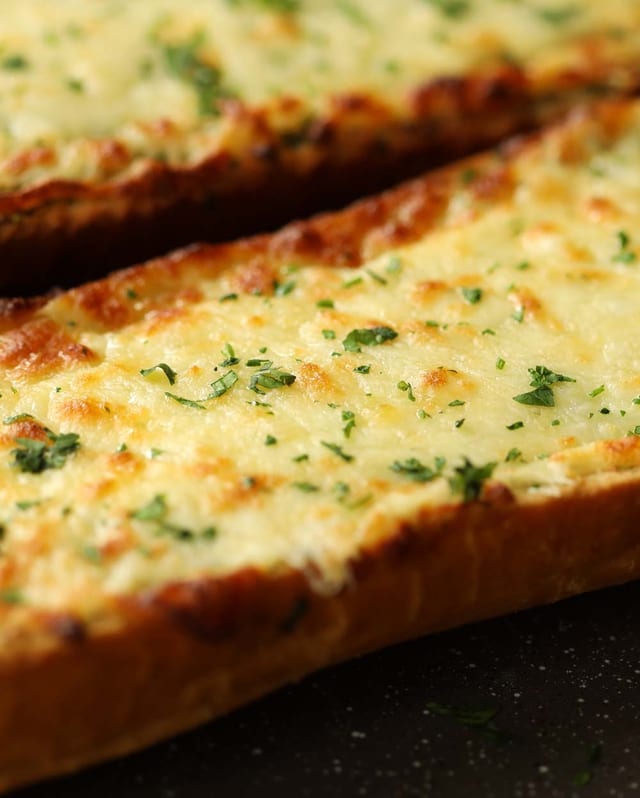 8" Garlic Bread with Cheese.