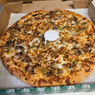 Philly Steak Cheese Pizza