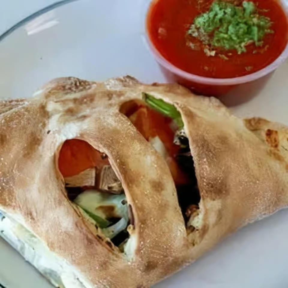 Vegetarian Calzone.