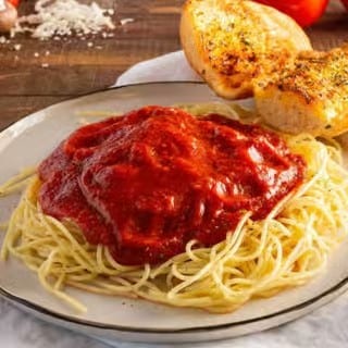 Buckets of Pasta with Marinara