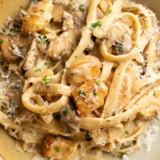 Chicken Marsala Pasta
