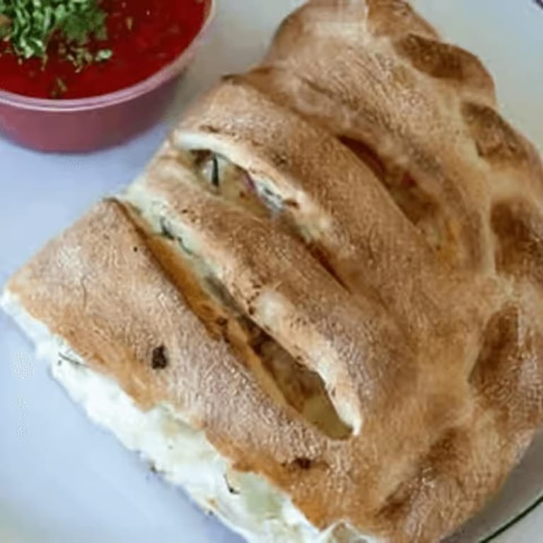 Savor Our Authentic Calzone