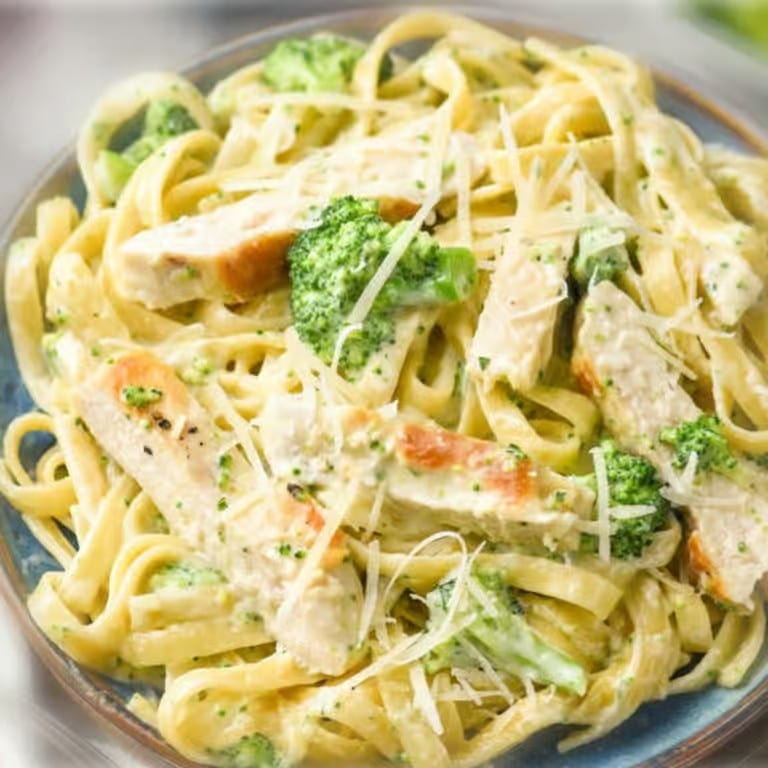 Chicken Broccoli Pasta.