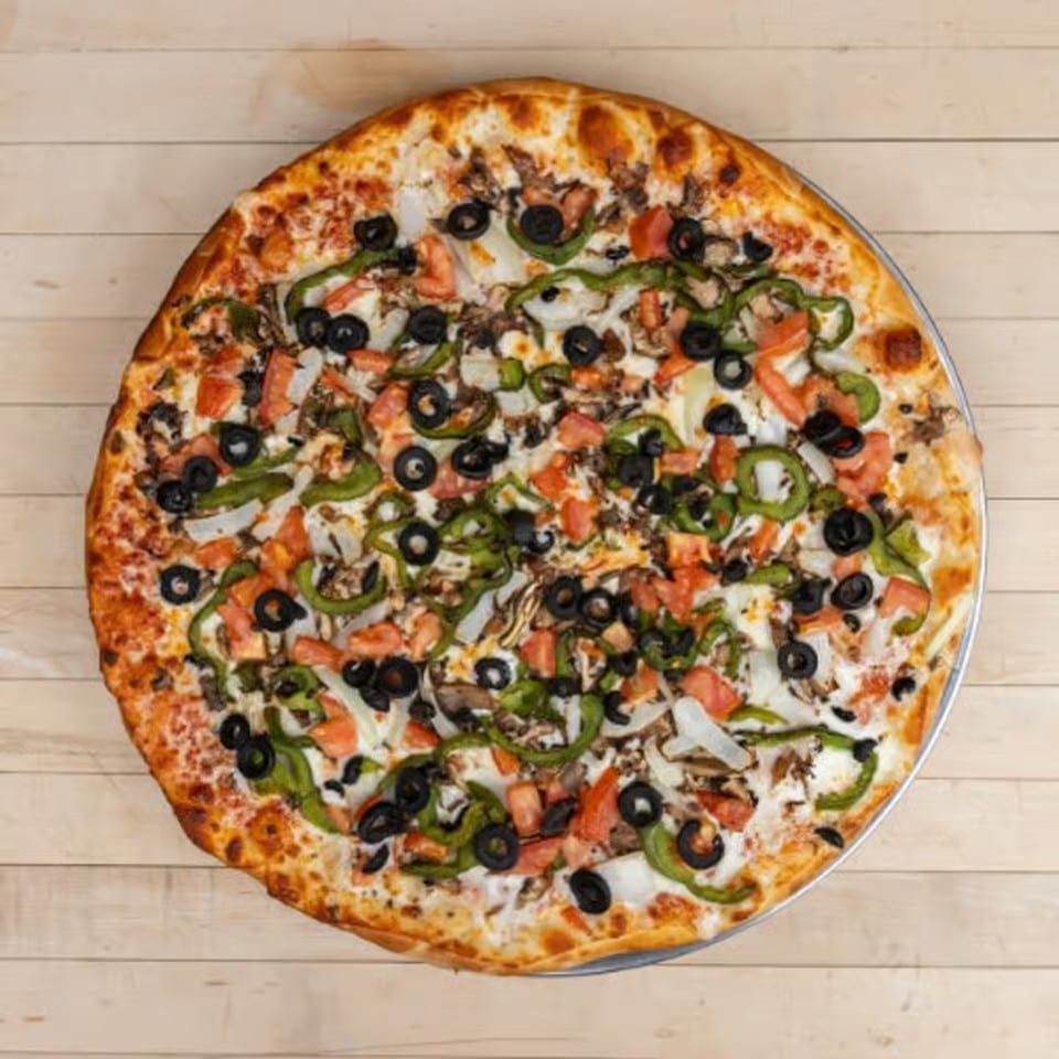 Vegetarian Pizza.