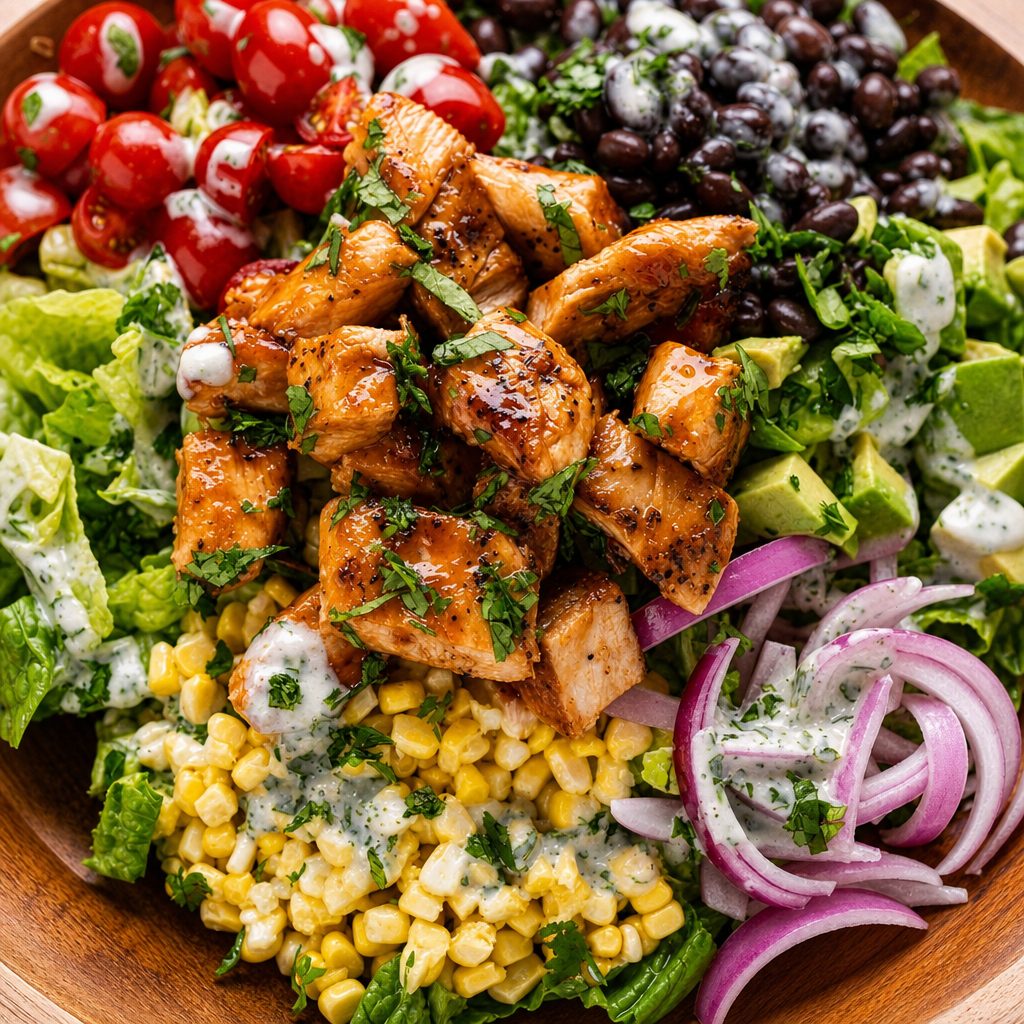 BBQ Chicken Salad.