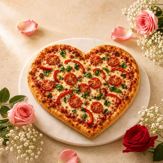 Heart Shaped Pizza ♥️( Mother’s Day)
