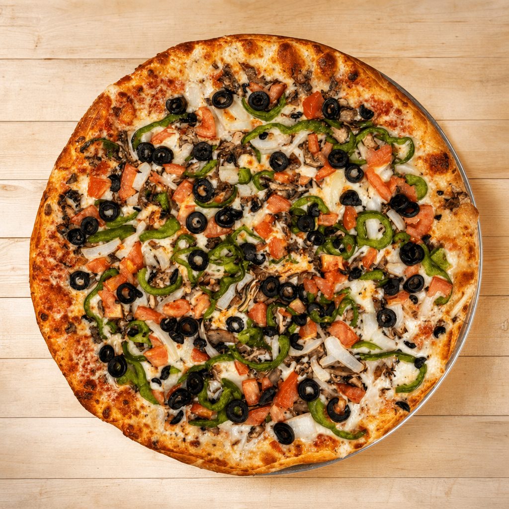 Vegetarian Pizza.