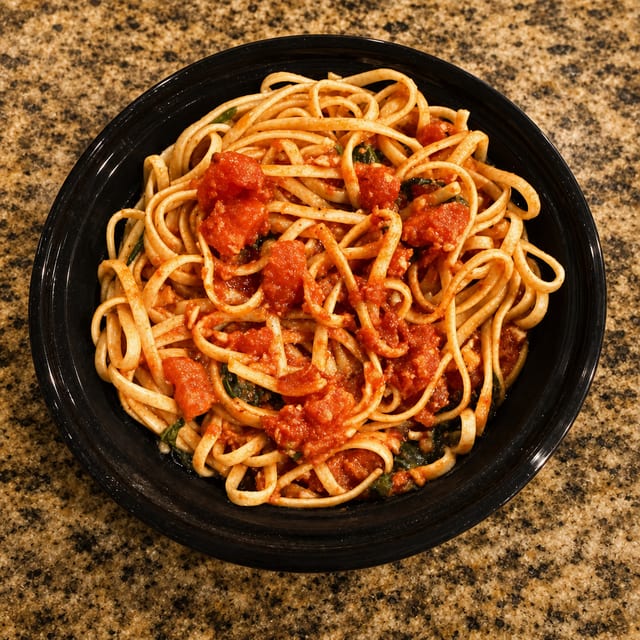 Tomato Basil Pasta.